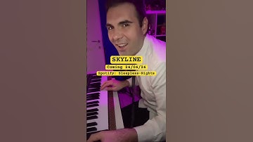 Thumbnail of SKYLINE - Follow me on Spotify: Sleepless-Nights / #guitar #newsong #spotify #80smusic