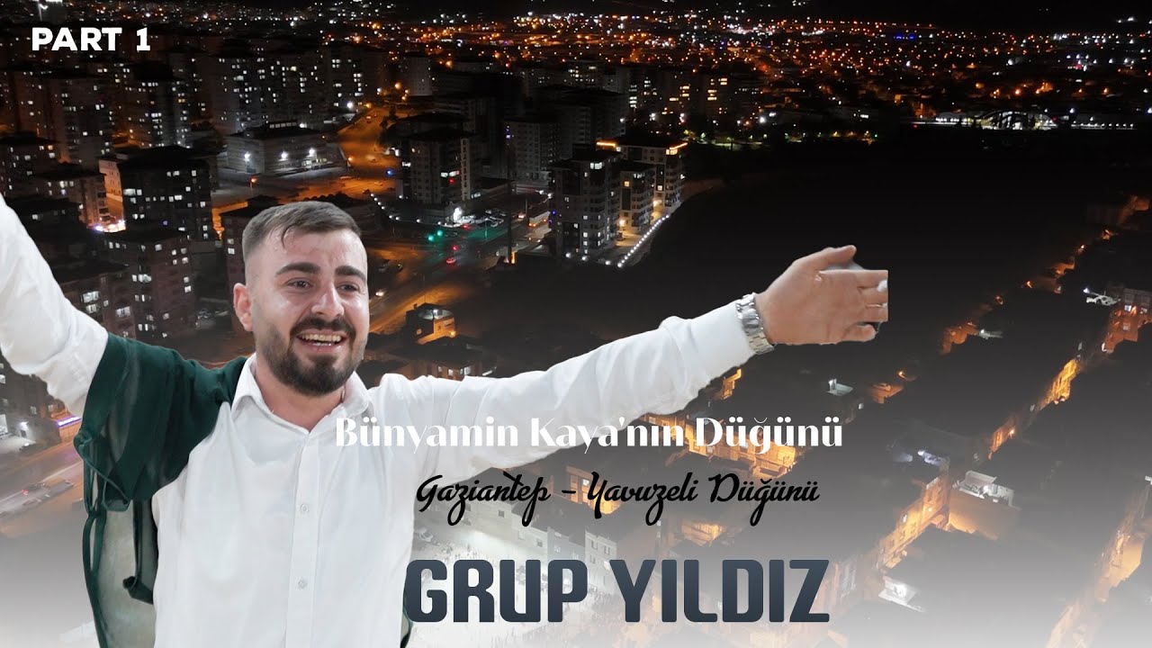 FOTO ÇELİK / GRUP YILDIZ / BÜNYAMİN KAYA'NIN Kına Töreni / Yanbağlama - Grani / Gaziantep Düğünü