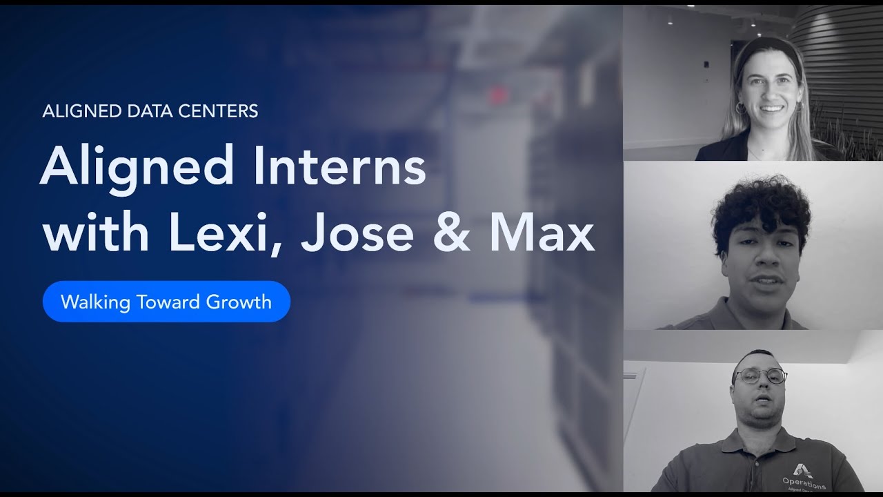 Aligned Interns: Building the Future of Data Centers - YouTube