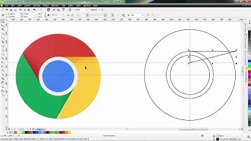 Tự học CorelDraw X6   Hướng dẫn vẽ logo Chrome trong CorelDraw X6   Bài 12