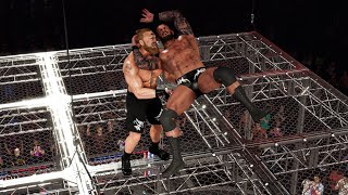 WWE 2k25 - Randy Orton vs Brock Lesnar: Hell In A Cell Match at Saturday Night Main Event 