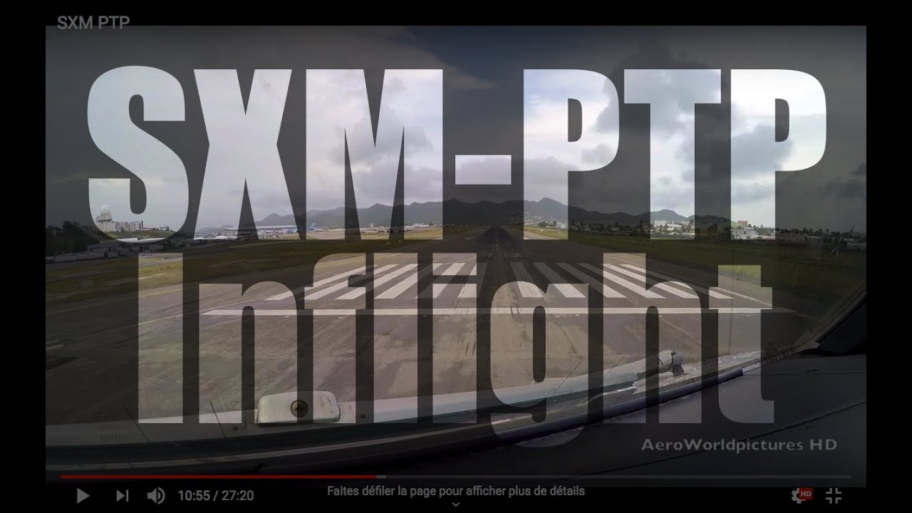 Cockpit | Flight ✈ St-Marteen ( SXM - PTP ) Pointe à Pitre | Caribbean Island ✈ A330 [HD]