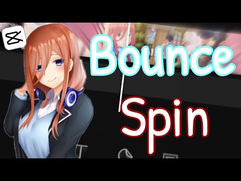 How to make a Bounce Spin in CapCut! (Tutorial)