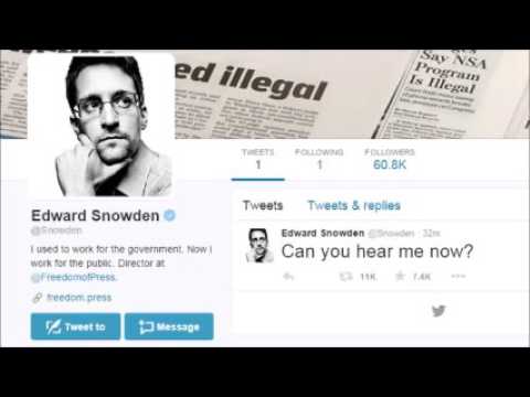 Video: Hva Oppfordrer Snowden Til å Forberede I Sin Mystiske Tweet? - Alternativt Syn
