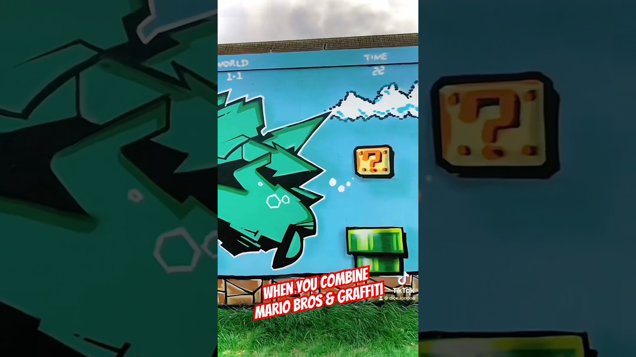 🎲 Super Mario Brothers Graffiti inspired Piece 🎲 