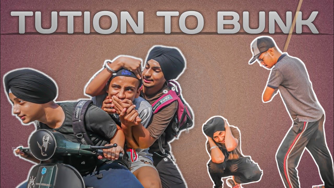 TUTION TO BUNK PUNJABI VINES SHORT MOVIE YouTube