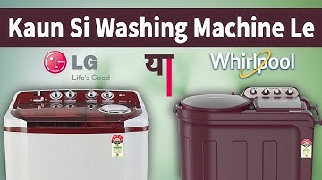 Lg vs Whirlpool semi automatic washine machine// best semi automatic washing machine in india 2023.
