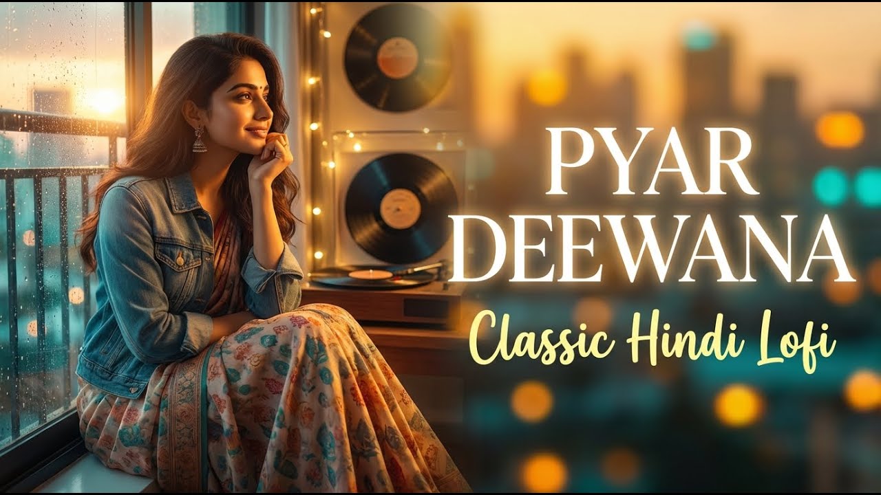 Pyar Deewana Hota Hai | Classic Hindi Lofi Edit | Kishore Kumar | Timeless Romantic Song
