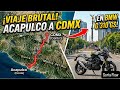 ¡VIAJE BRUTAL! Punta diamante Acapulco a la Capital en la BMW G 310 GS 🏍️💥
