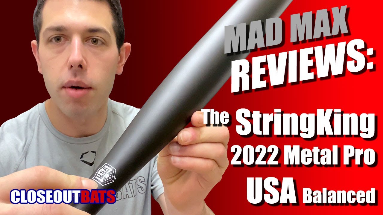 StringKing Metal Pro Balanced Slowpitch Bat USA 3683 2022 Tech