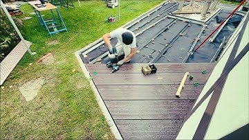FINAL Project.INSTALLATION Composite Decking #installation #decking #composite #compositedecking 