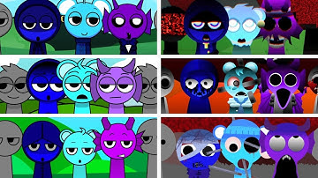 Incredibox - Sprunki but ONLY SPRUNKI BOYS (SKY and DURPLE and JEVIN) in ALL Different Mods