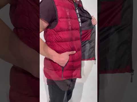 Чоловіча Жилетка Nike Червона Безрукавка Найк, видео 1