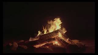 4K Cozy Fireplace Ambience | Crackling Fire Sounds for Deep Sleep | No Talking