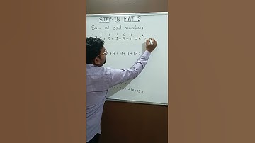 Sum of of odd numbers