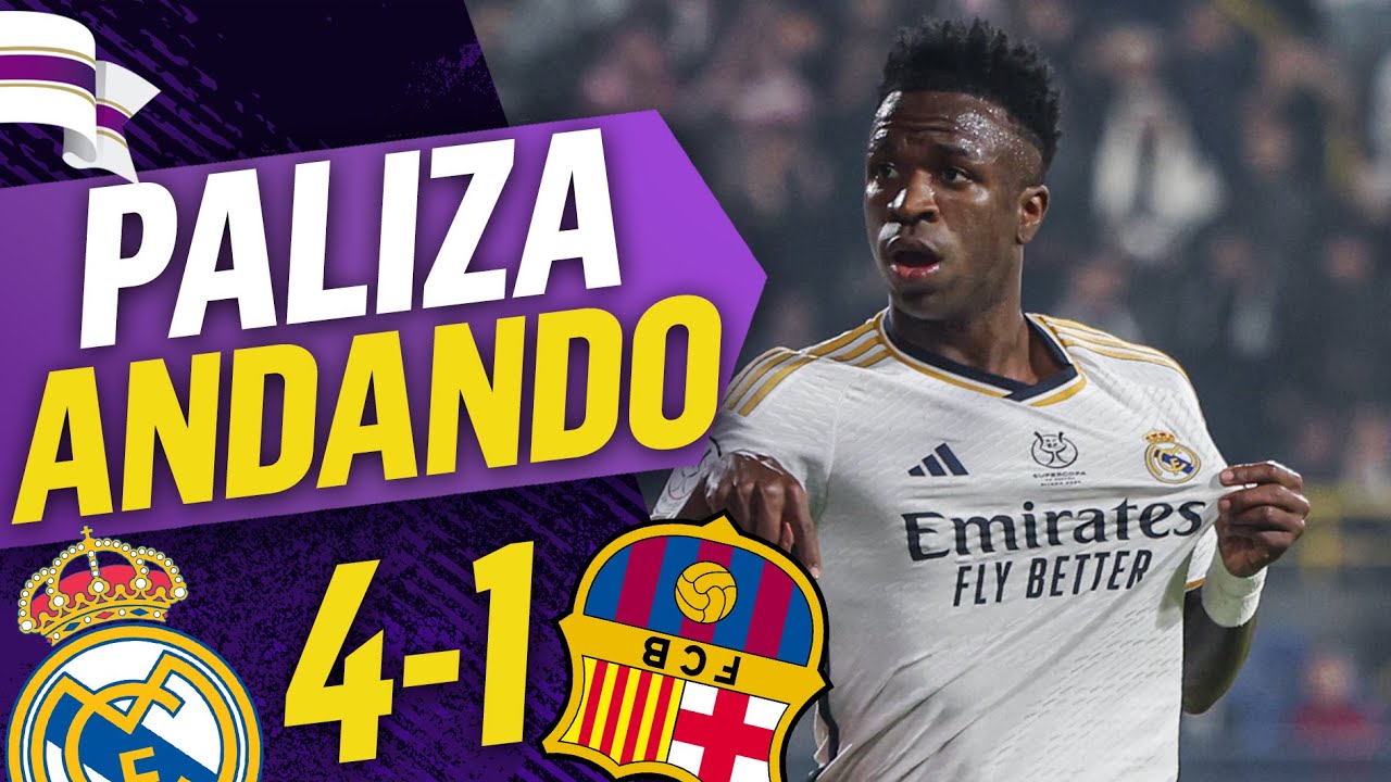 🚨 El REAL MADRID DESTROZA a los CORRUPTOS de BARCELONA y GANA la ...