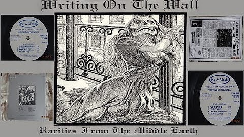 Writing On The Wall   Rarities From The Middle Earth 1969 Psychedelic Rock,Heavy Prog