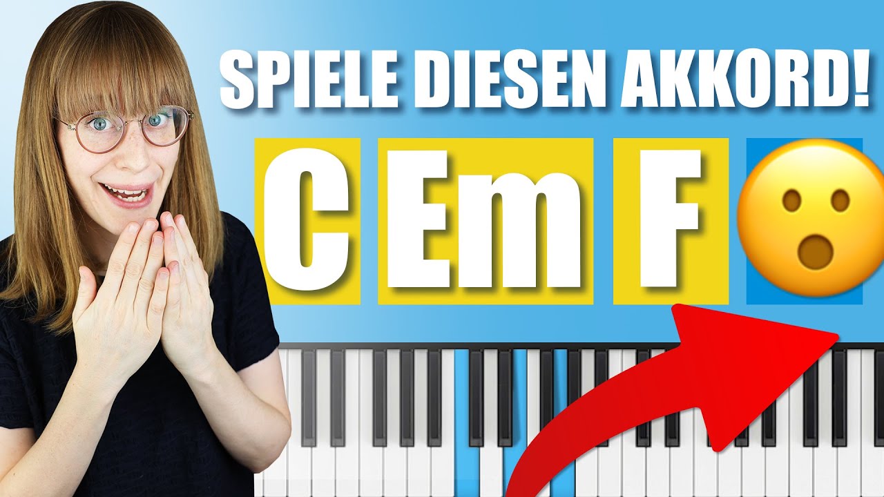 Diese Klavier Akkordfolge musst du kennen!