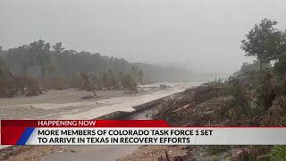 More members of Colorado Task Force 1 set to arrive in Texas for flood recovery