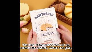 FANTSATIC BREAD: DELICIOUS BREAD #Lenwa #notebook #soft #PU cover #bread #Starbox screenshot 2