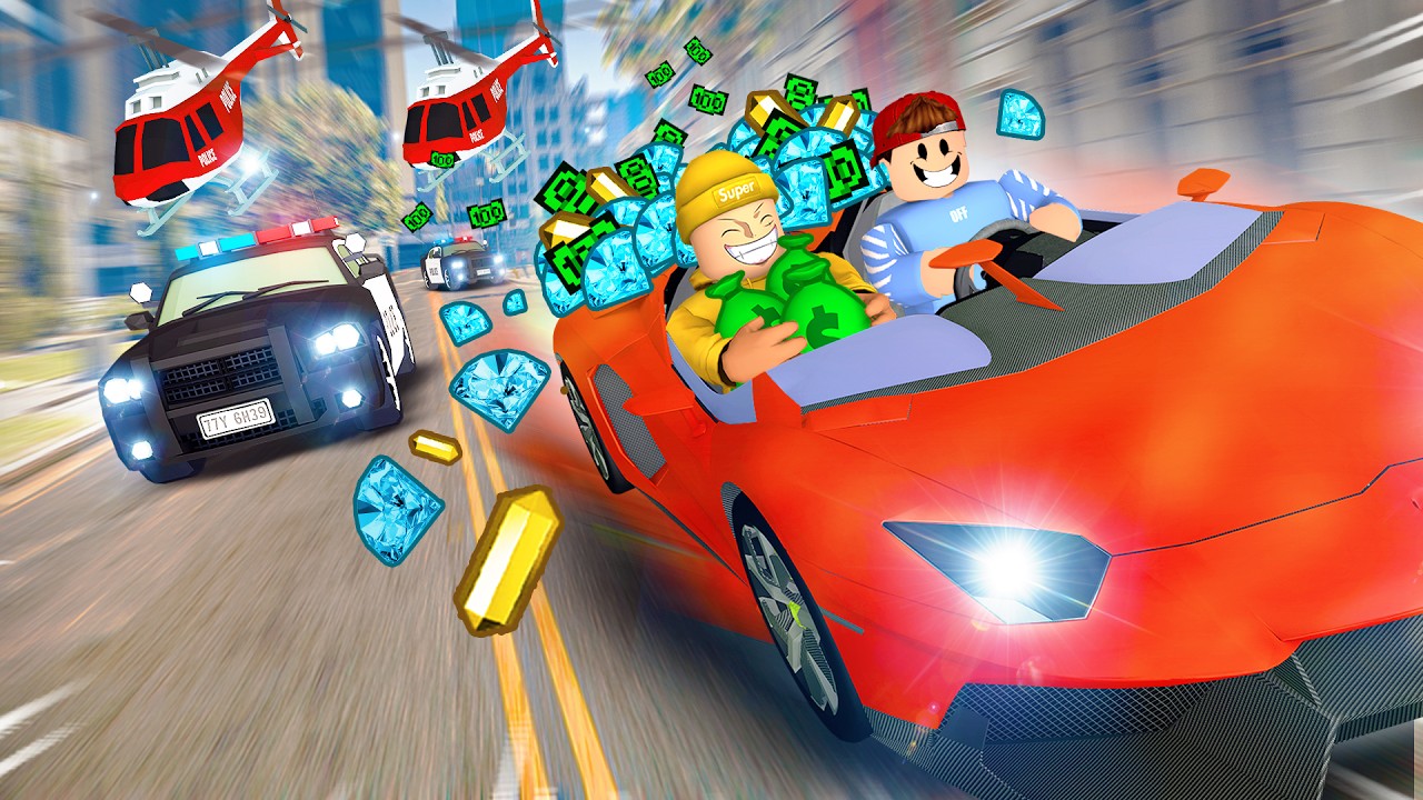 Wir ÜBERFALLEN den JUWELIER in Roblox RP!