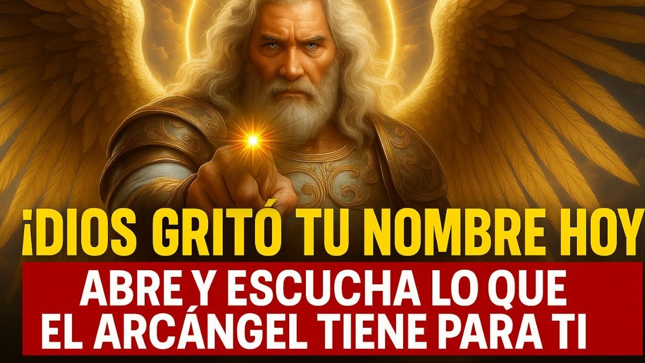 DIOS DICE: ¡VAS A LLORAR MUCHO! EL ARCÁNGEL MIGUEL TIENE ALGO URGENTE QUE REVELARTE... 😢👼