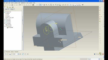 Pro/Engineer (Creo) beginner tutorial 2