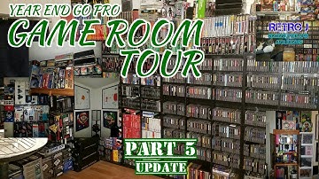 GAME ROOM TOUR PART 5 (UPDATE) - "Controllers, DS, 3DS, PS2 & PSP Games"