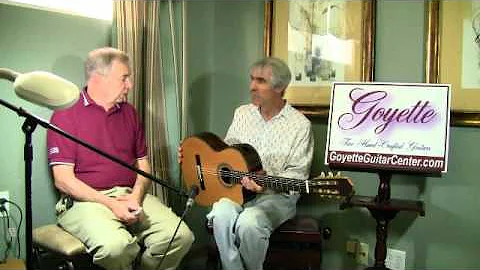 Goyette Classical Gig Guitar discussion with Warre...