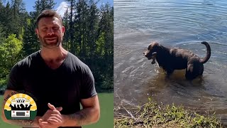 Our Daily Pack Walk Down To The Lake The Asher House