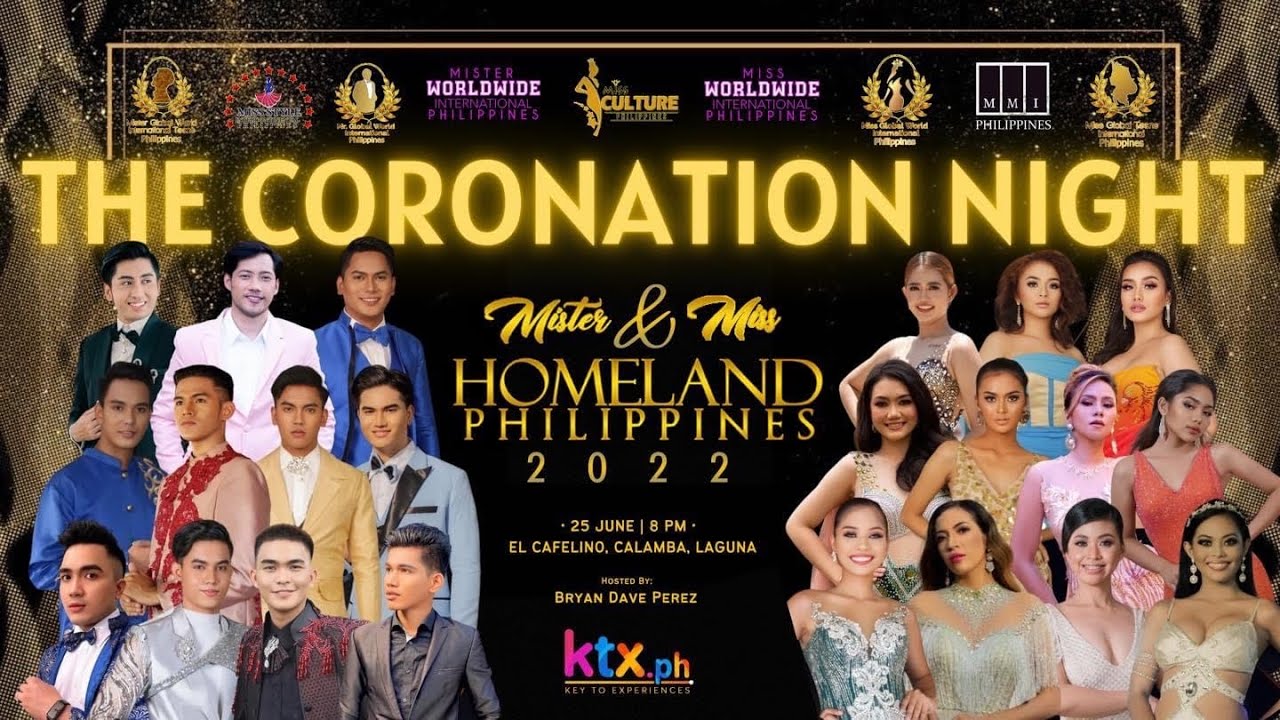 Mister and Miss Homeland Philippines 2022 Coronation Night - YouTube