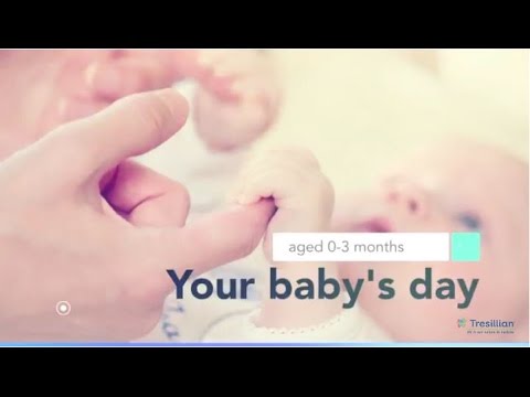 Video: Child's Day Regimen From 0 To 3 Months