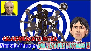 CALCIOMERCATO INTER:  Non solo Thuram, una lista per l'attacco !!!