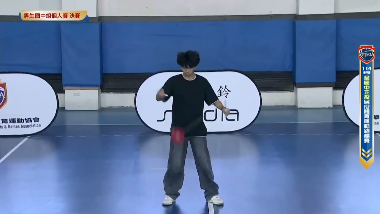 五峰國中王少均，2025全國中正盃（直播影片來自動滋SPORT）