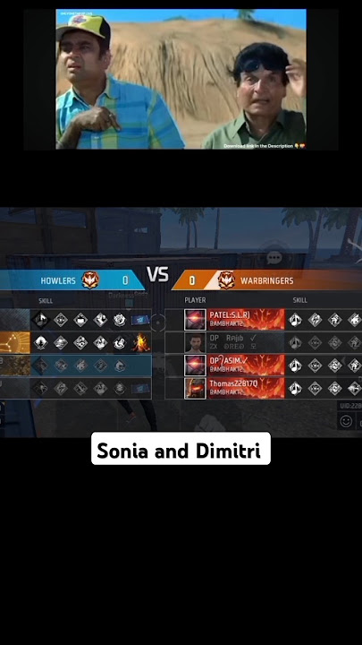 Sonia and Dimitri 😭🥺 #music #rap #love #freefire #ff #mobilegaming #viral #short