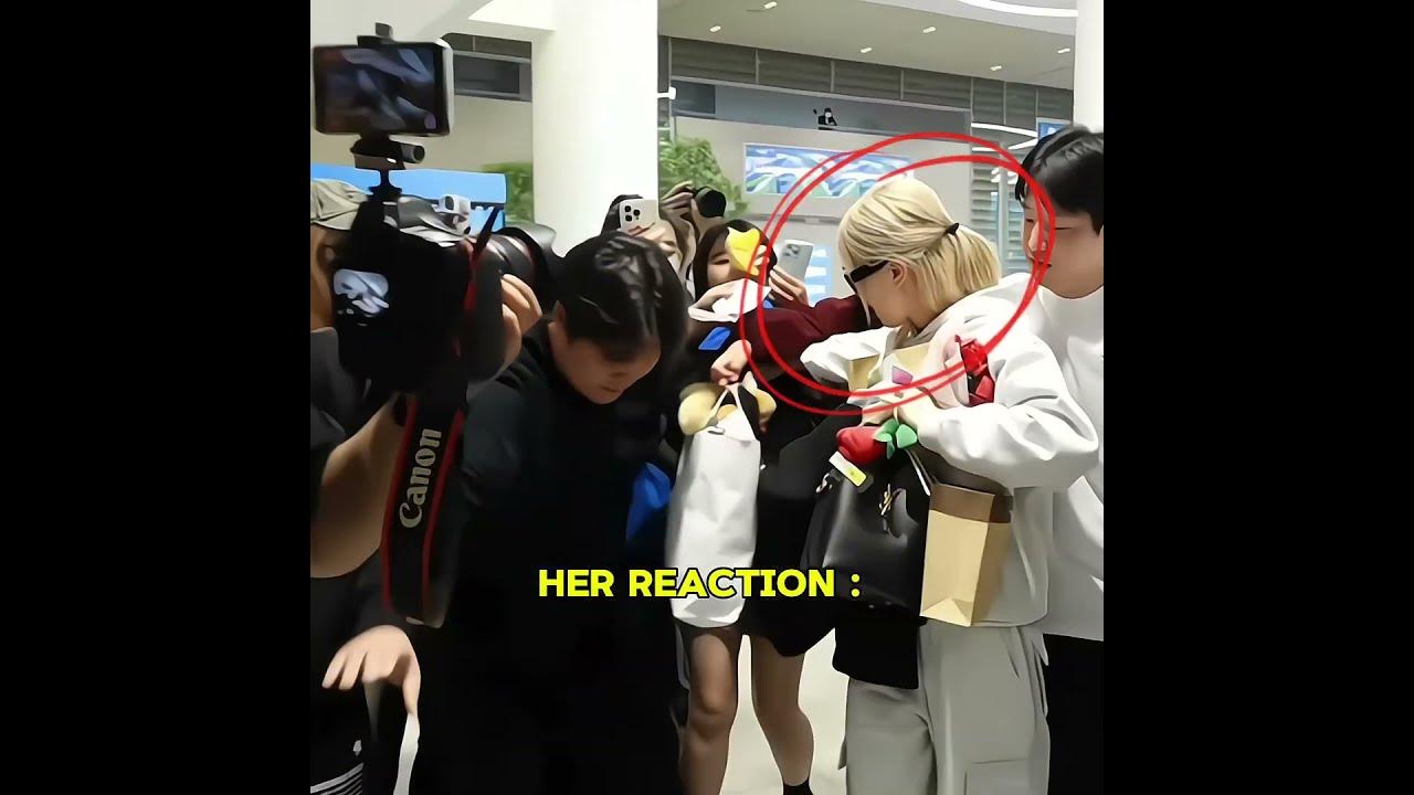 Rosie being kind! #blackpink #rosé #subscribe #100kviews
