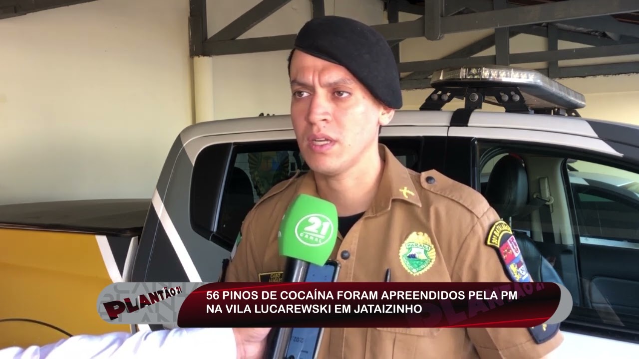 DROGAS FORAM APREENDIDAS NA VILA LUCAREWSKI EM JATAIZINHO