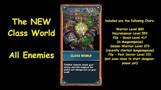 Shakes & Fidget - The New Class World - All Enemies