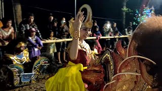 Reog jaranan dan tarian bali - NTP live tahun baru di bajangan