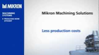 MIKRON - Transfer vs Machining Centers
