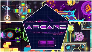 Arcane by Morce, Revv, VladAAA, ReYzen, Serpent (colorful level) | 🇨🇿 🇸🇰 Geometry Dash