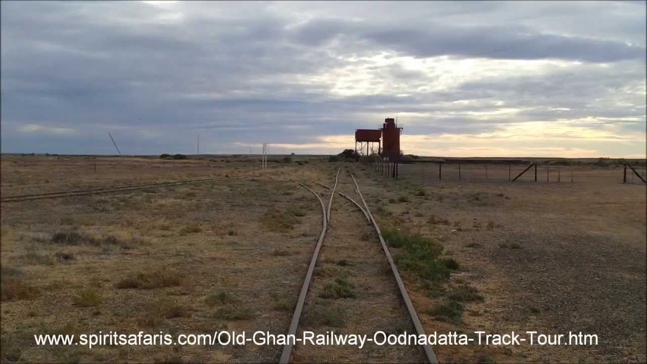 Old Ghan Railway Siding at Curdimurka Oodnadatta Track tour