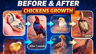 Aseel Chicken Growth Stages Chick To 1 Year Old Aseel Hen