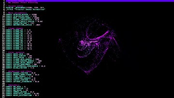 fractal smoke animation [ software pixel plotting demo ] #math  #coding #visualization #signalwave