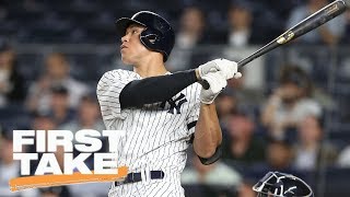 Max Kellerman reacts to increase of home runs in baseball | First Take | ESPN