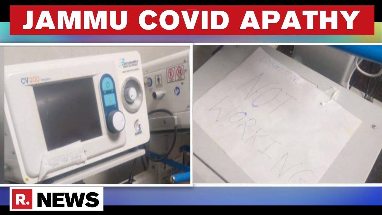 PM-CARES Ventilators Left Unused In Jammu | Republic TV Exposes Hospital's Negligence