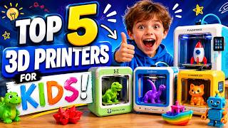 ✅Top 5 Best 3D Printers for Kids of {2026} – Top Safe & Easy Picks Reviewed!
