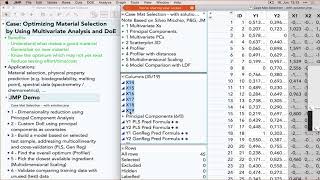 JMP Academic: Better Teaching (and using)  Data Analytics for Materials Science (18 June 2019)