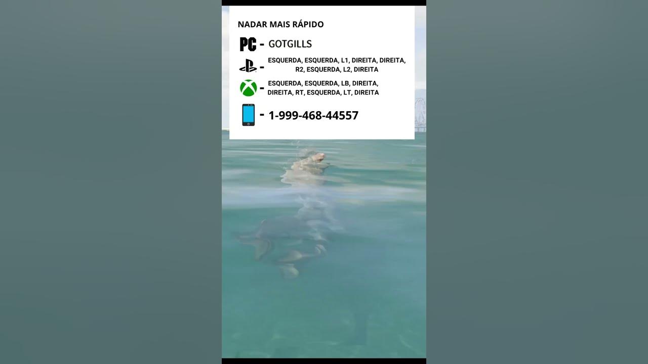 codigo de nadar rapido no gta 5 ps3｜Pesquisa do TikTok