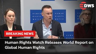 FULL PRESSER: Human Rights Watch Releases World Report on Global Human Rights | AC15